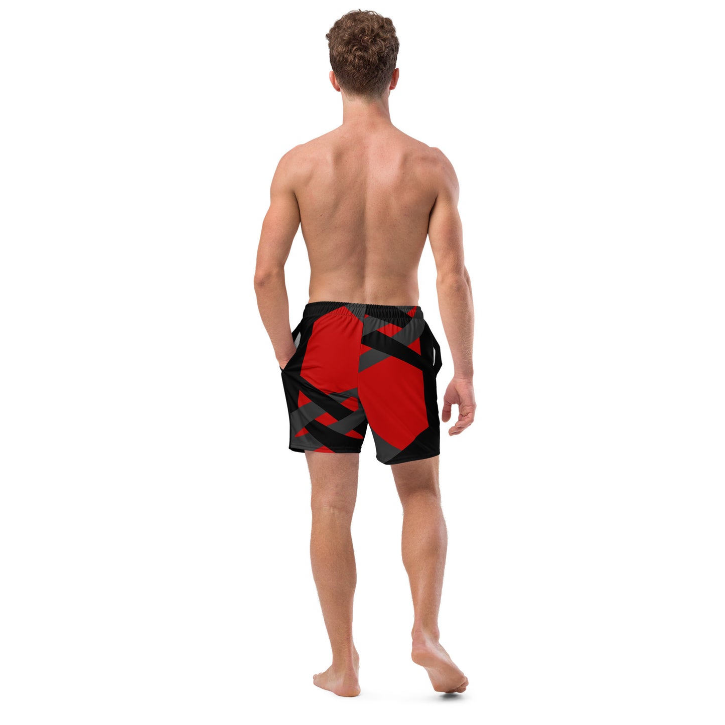 tlma black swim trunks