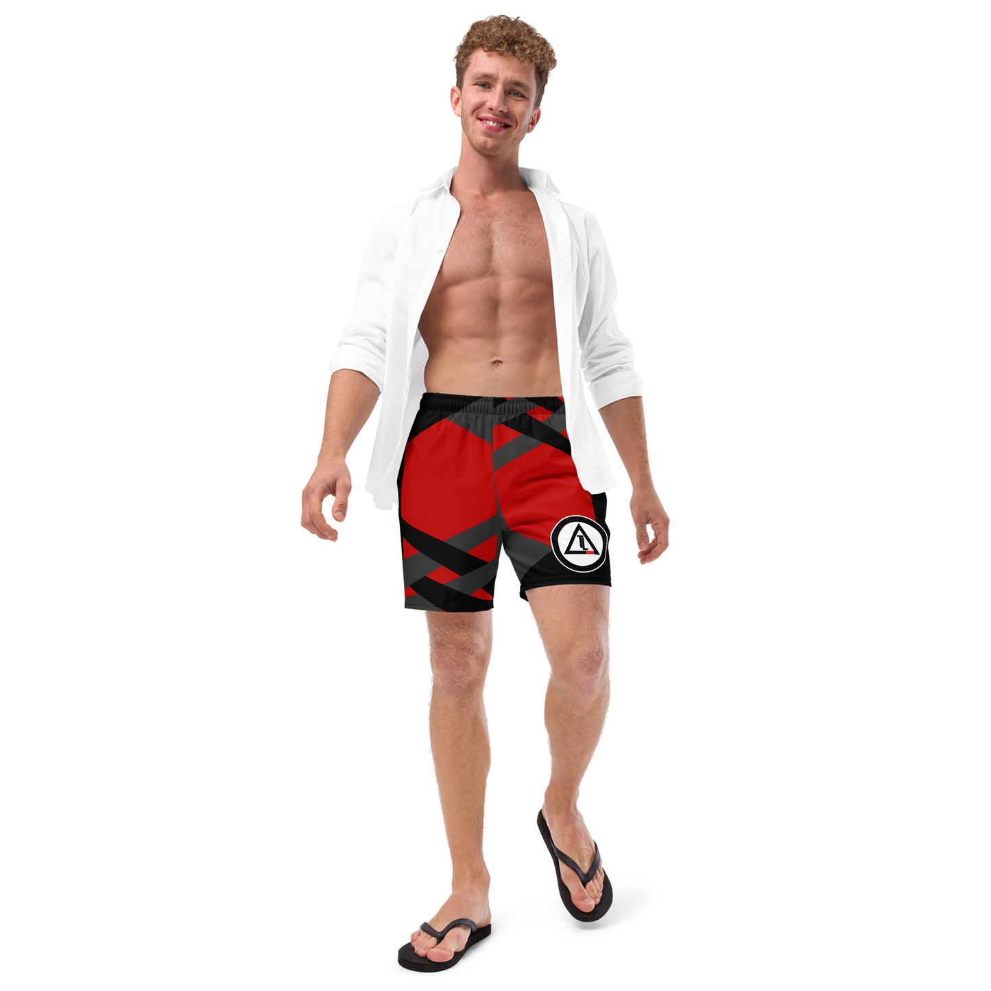 tlma black swim trunks