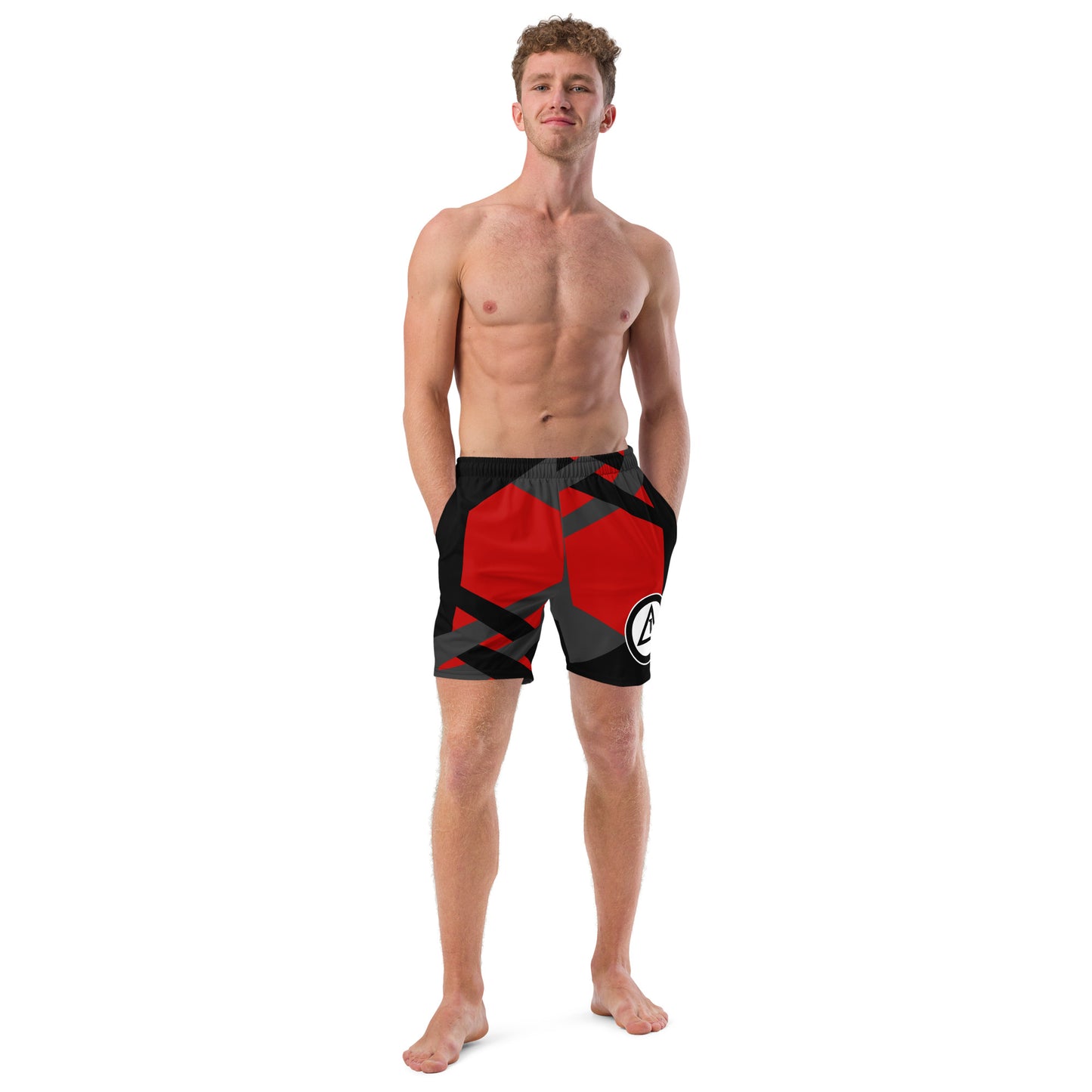 tlma black swim trunks