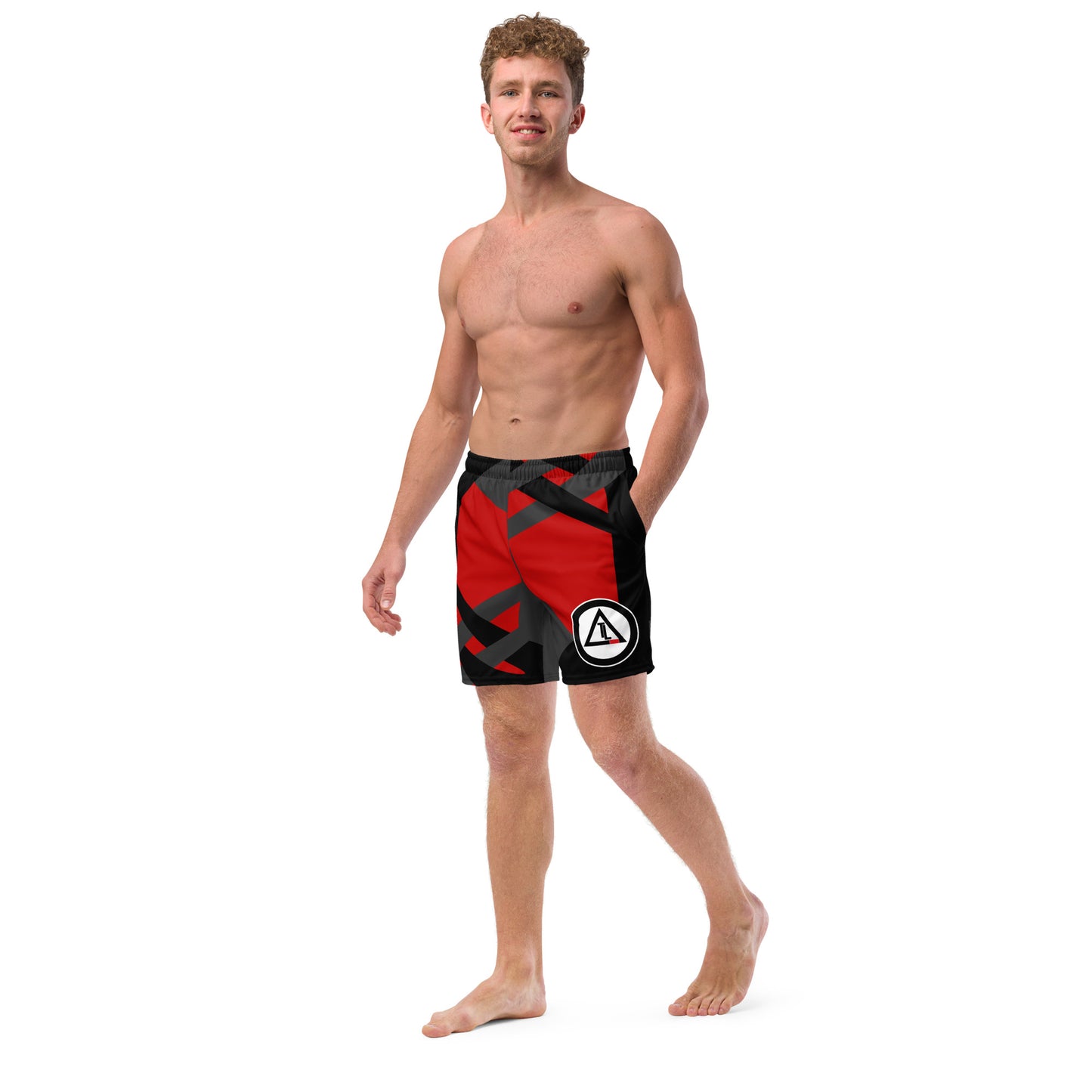 tlma black swim trunks