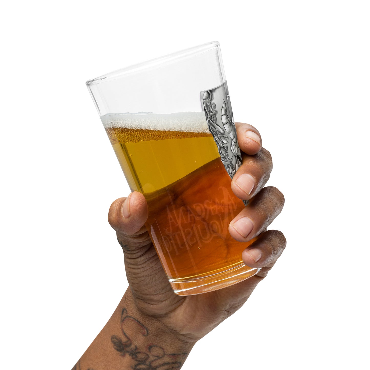 byys Aarcana Inquisitions pint glass