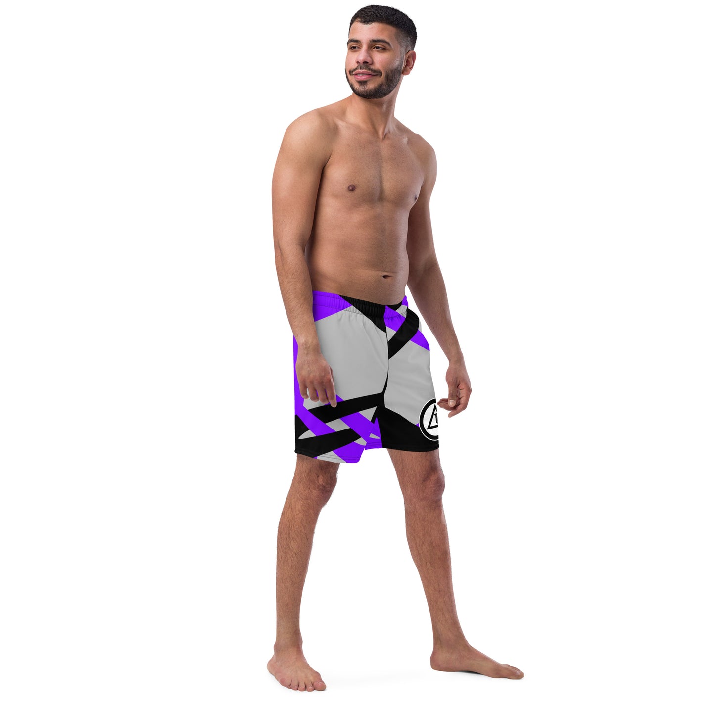 tlma purple swim trunks