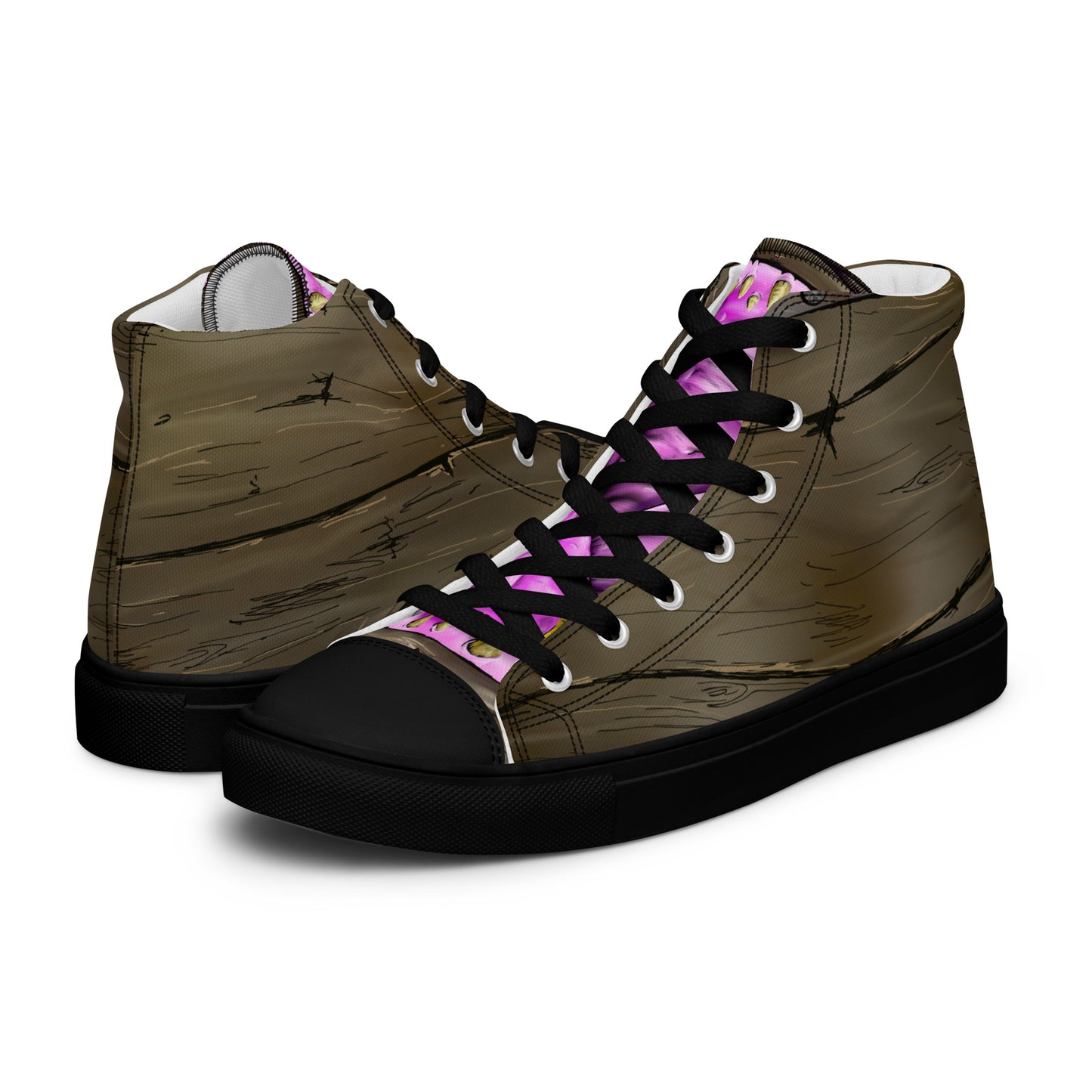 men’s Mimic hi-top canvas kicks