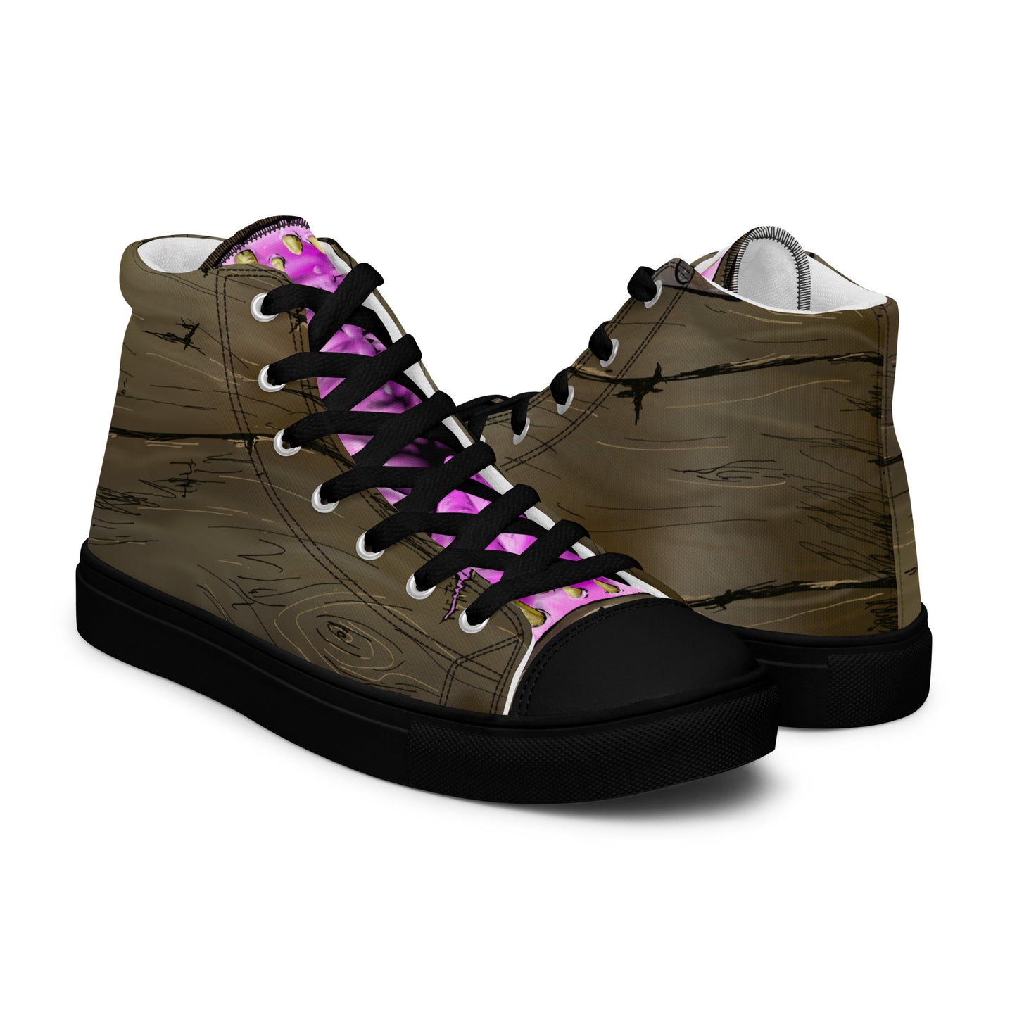 men’s Mimic hi-top canvas kicks