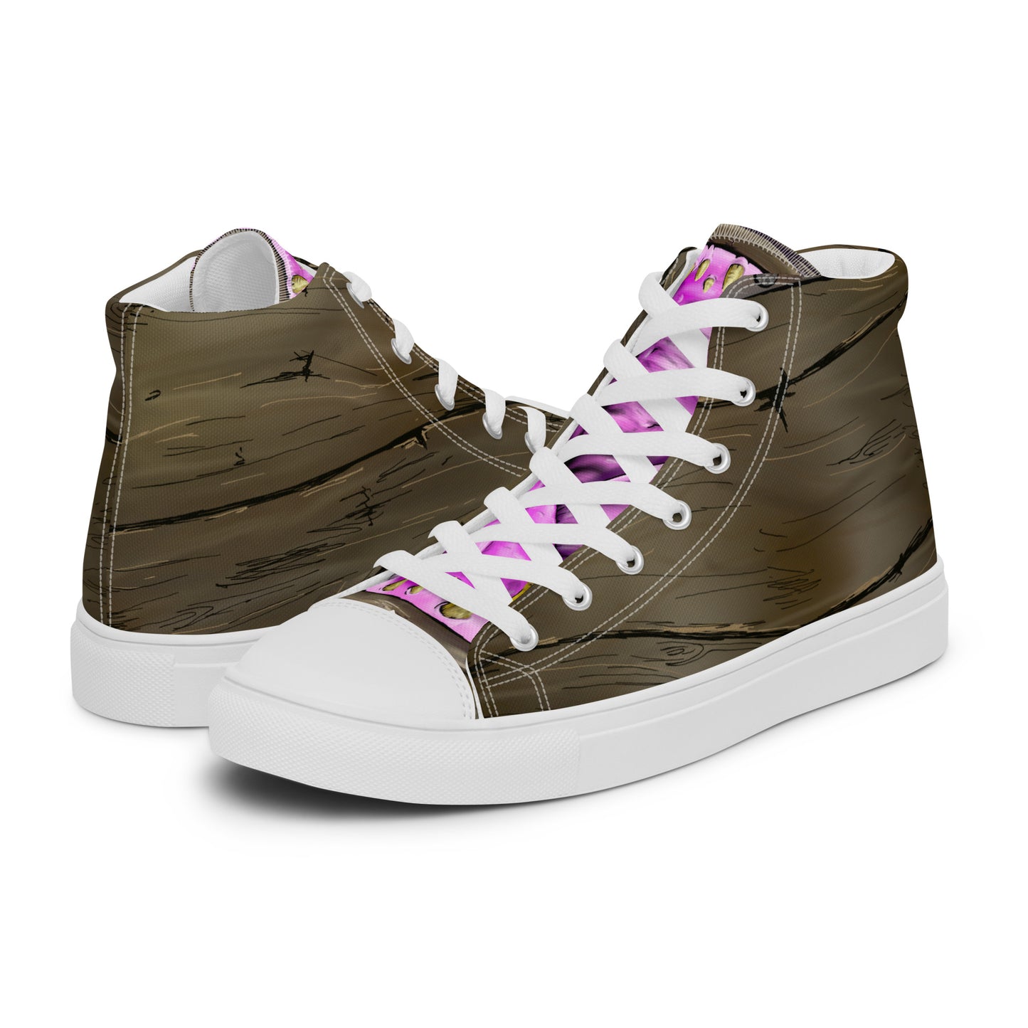 men’s Mimic hi-top canvas kicks