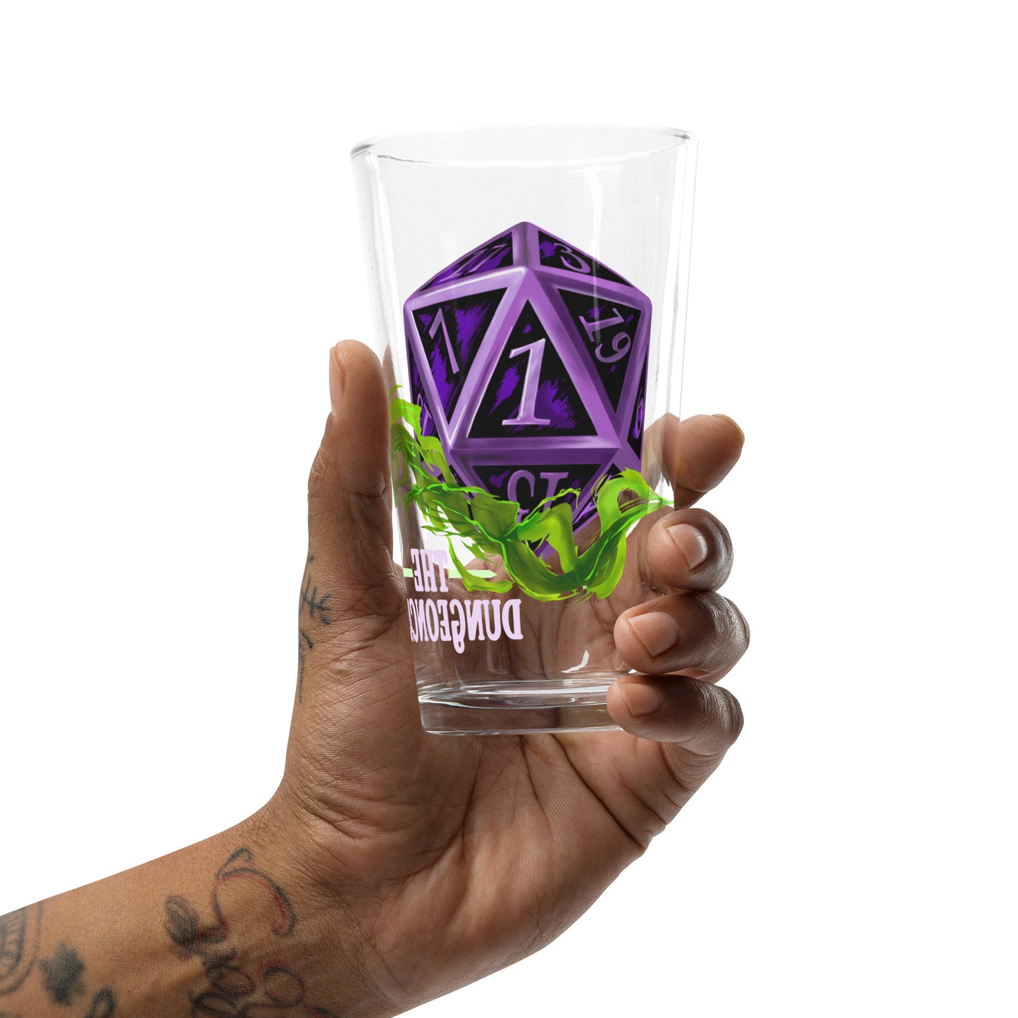 tdc Dont Fart in the Underdark pint glass