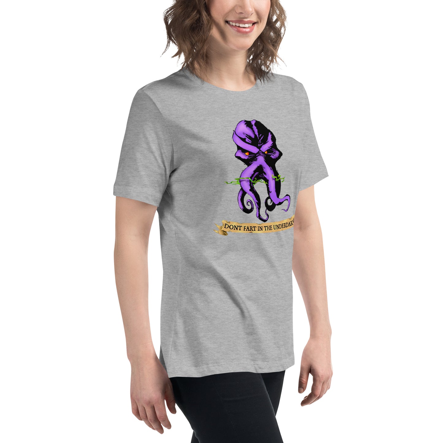 Dont Fart in the Underdark v2 Women's Relaxed T