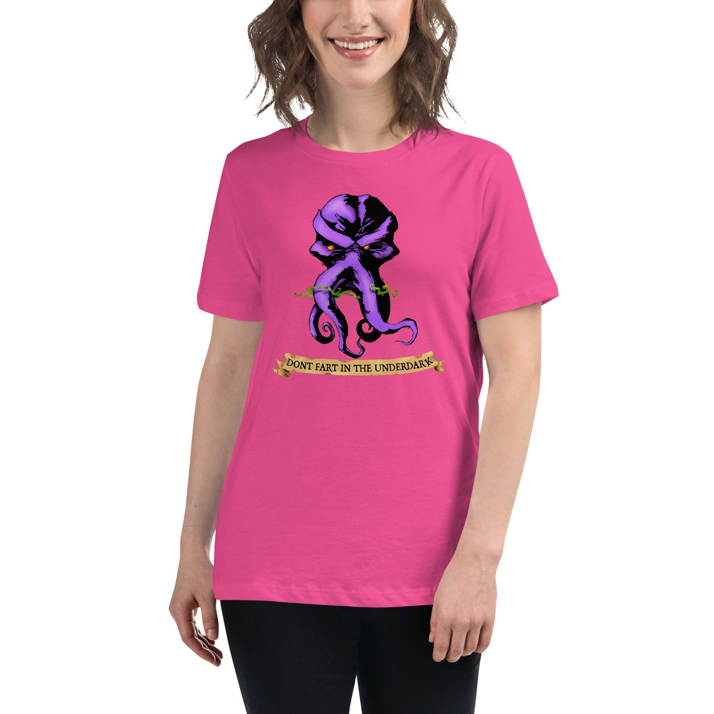 Dont Fart in the Underdark v2 Women's Relaxed T