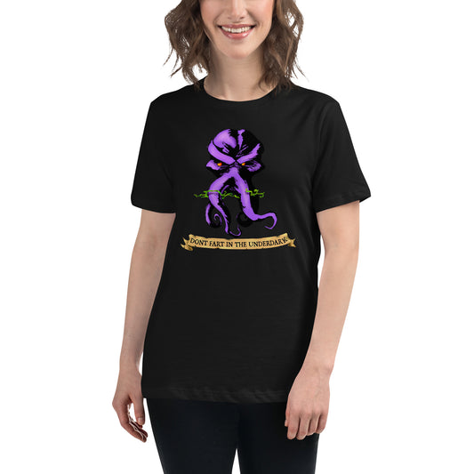 Dont Fart in the Underdark v2 Women's Relaxed T