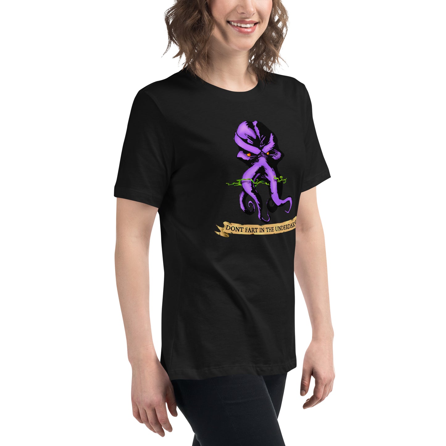 Dont Fart in the Underdark v2 Women's Relaxed T