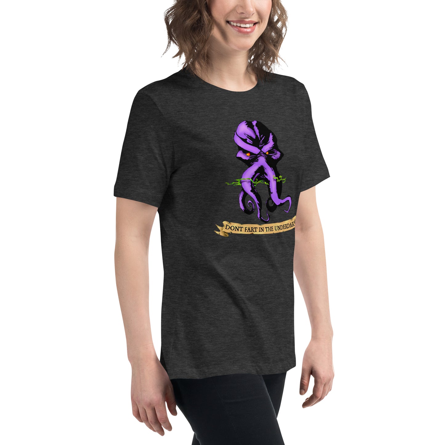 Dont Fart in the Underdark v2 Women's Relaxed T