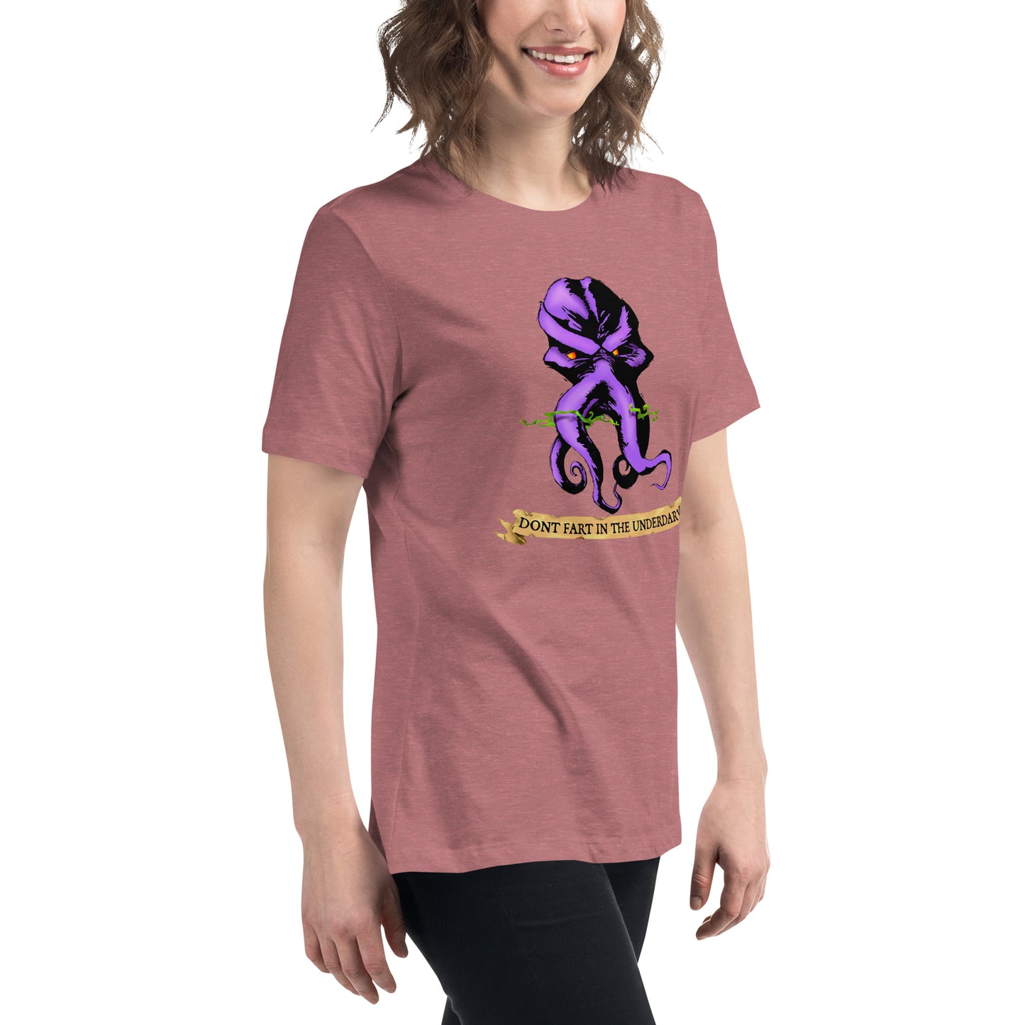 Dont Fart in the Underdark v2 Women's Relaxed T