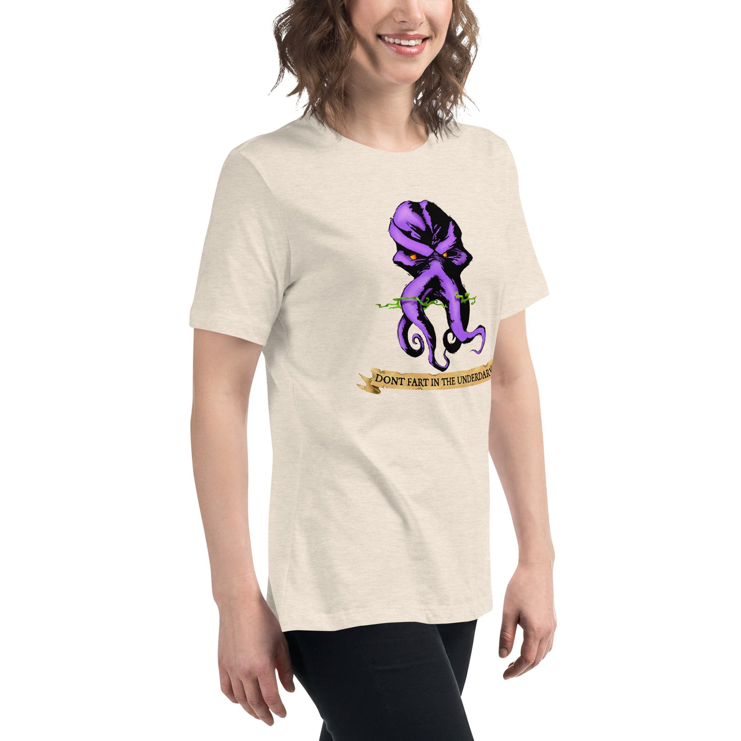 Dont Fart in the Underdark v2 Women's Relaxed T