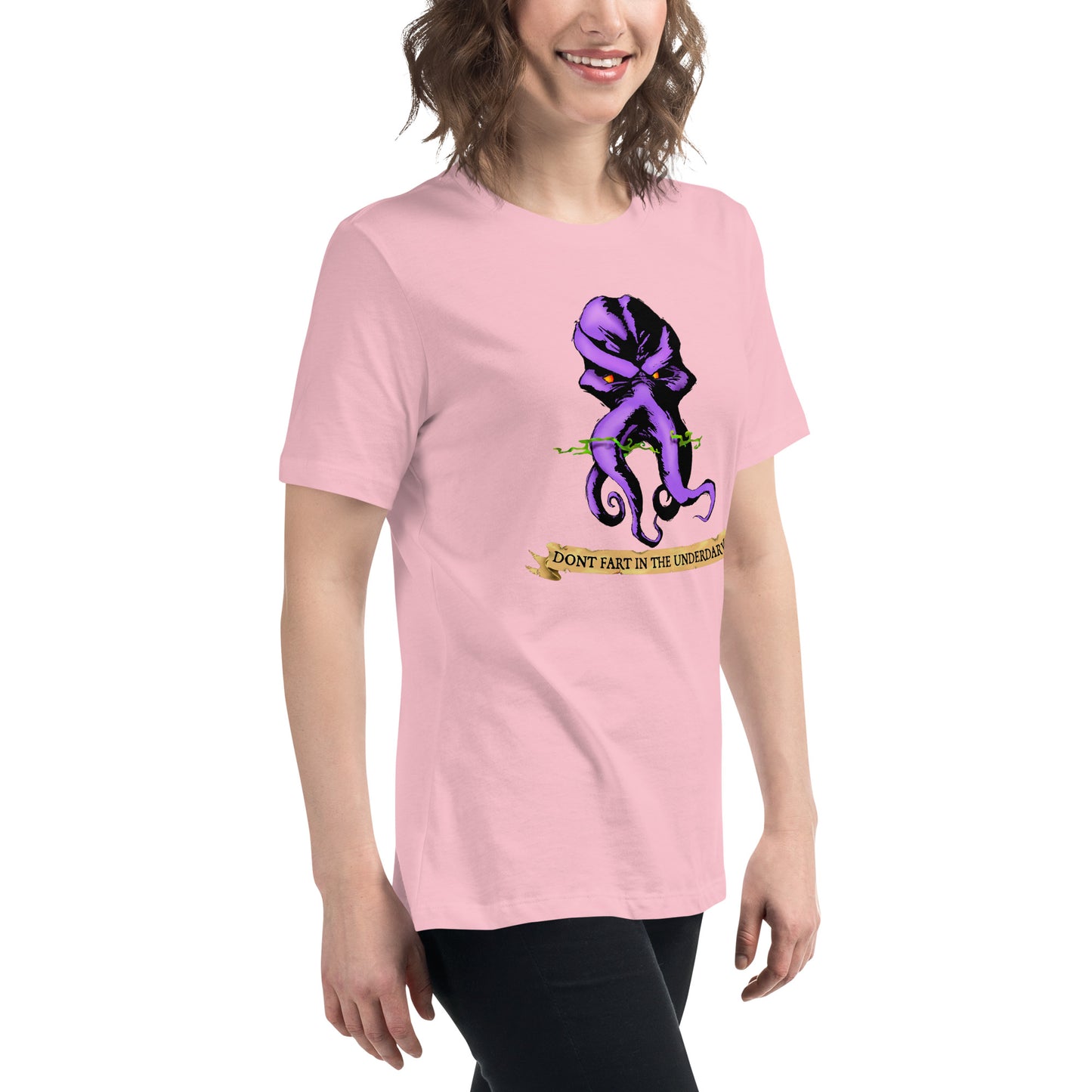 Dont Fart in the Underdark v2 Women's Relaxed T